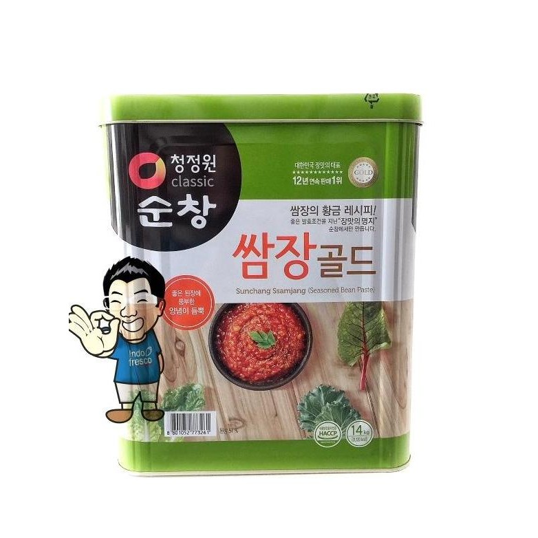 

Daesang Sunchang Ssamjang Soybean Paste- Saus Sambal Tauco 14Kg