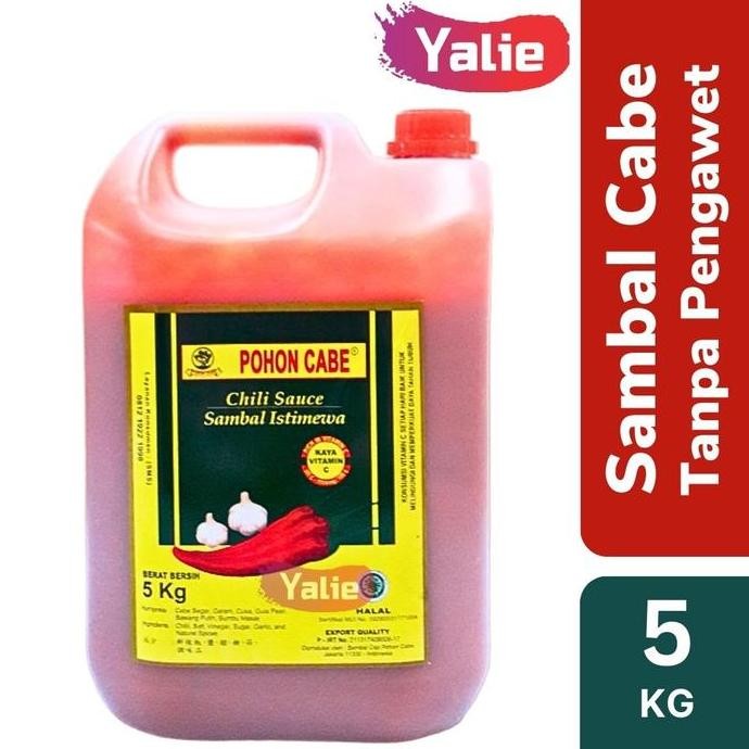 

SAUS SAMBAL POHON CABE 5 KG