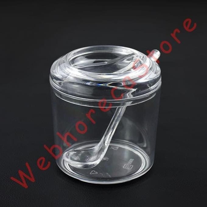 

Sugar Chilli Bowl Jar Container Tempat Sambal Acrylic 8x11cm