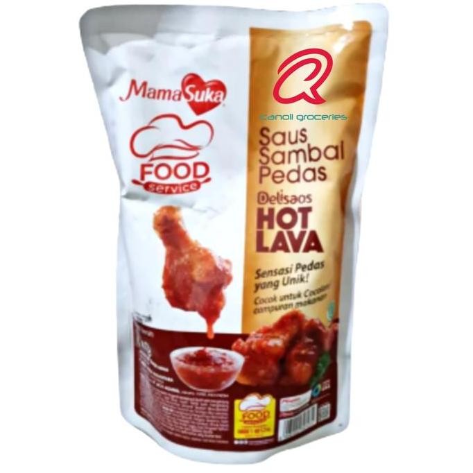 

mamasuka delisaos hot lava saus sambal pedas