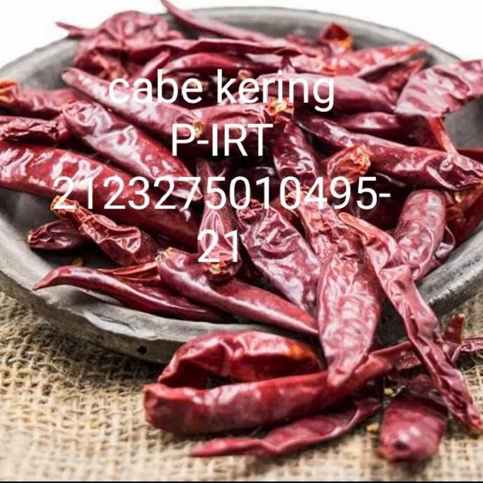 

chili dry kering 250gramcabe utuh