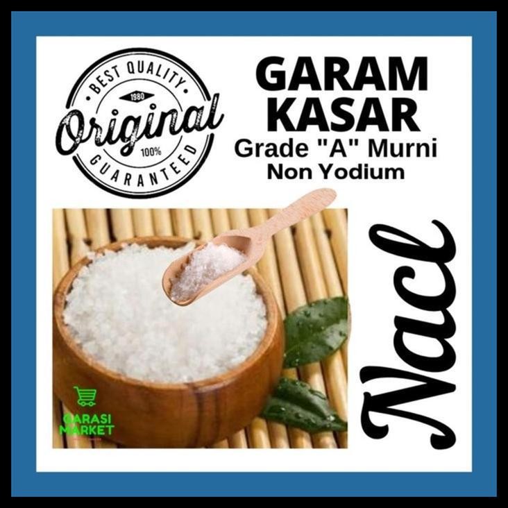 

DISKON GARAM KROSOK MADURA MURNI NACL GAREM KASAR IKAN LAUT SUPER SALT TERAPI !!
