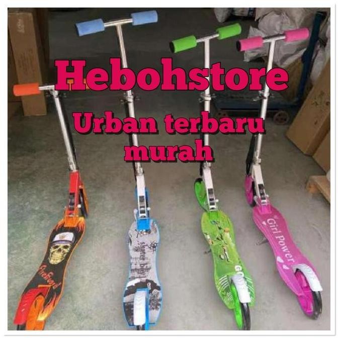 Urban Skuter/ Scooter Otoped Anak Dan Dewasa Karakter