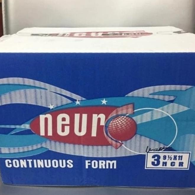 

BEBAS ONGKIR - Kertas Continuous From 3 Ply 9.5 x 11 Neuro