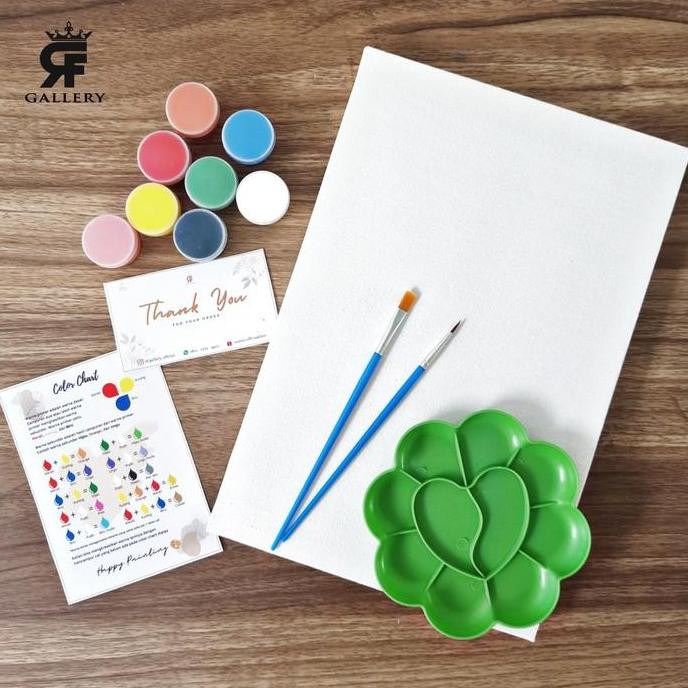 

Paket Melukis Lengkap 20x30 cm Painting Kit