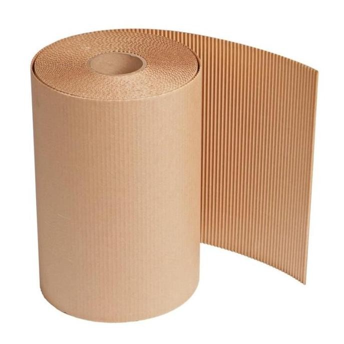 

BEBAS ONGKIR - Single Face Roll 160 cm / Corrugated Roll / Kertas Pembungkus Kardus