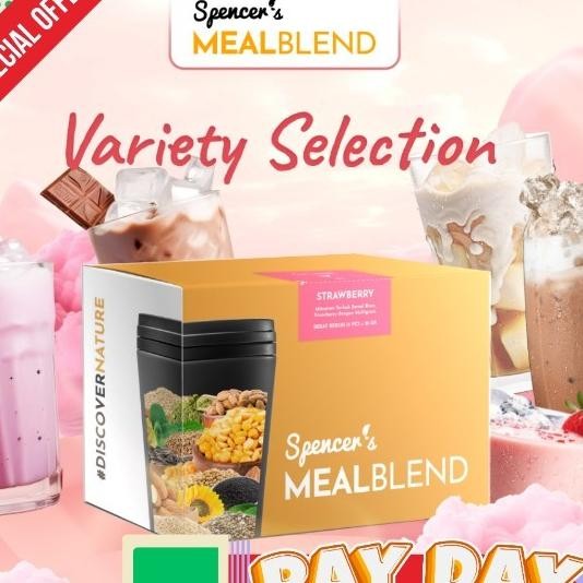 

Spencers Meal Blend Trial3 Sachet Protein Shake Untuk Turunkan Berat Badan