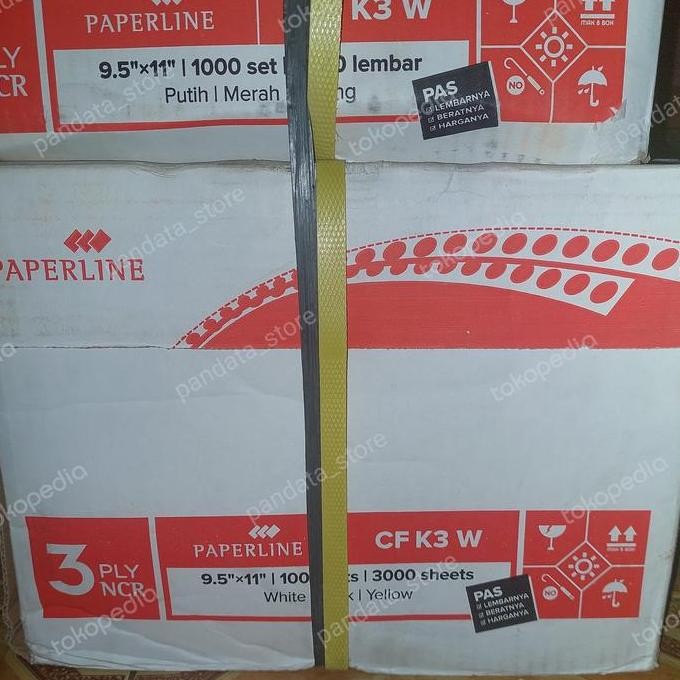 

TERMURAH - kertas komputer continuous form 3ply 9,5x11 Paperline