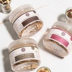 

Oatbarn Overnht Oats Cereal Bundle Of 3 Paket Sarapan Sereal Oat With Chia Flax Seeds