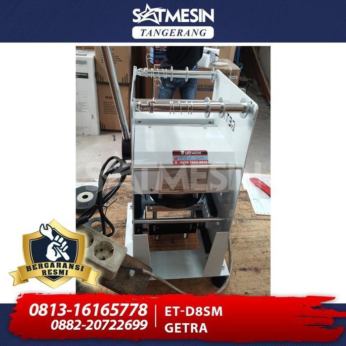 Promo Mesin Cup Sealer / Press Gelas + Digital Counter Et-D8S Getra Original Dan Terpercaya