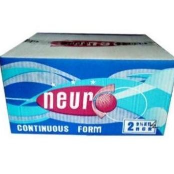 

NEW Kertas Komputer Continuous Form Neuro 9,5 x 11 2 Ply Utuh / Dibagi Dua
