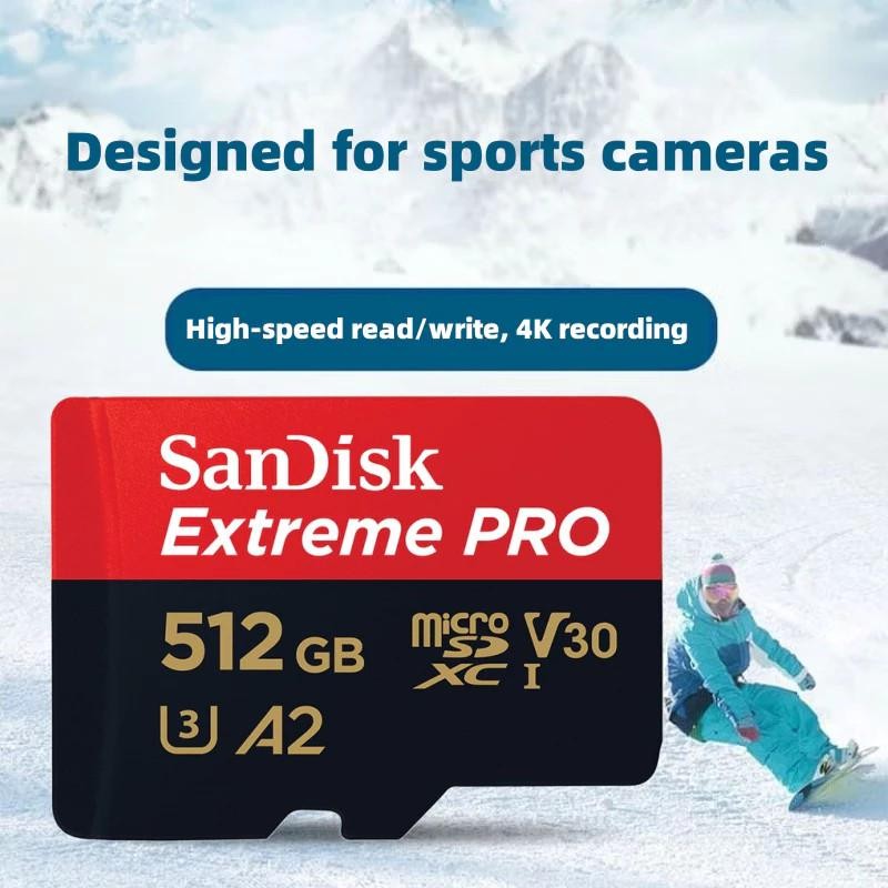 Memory Card Micro Sd Untuk Kamera Cctv Sandisk Extreme Pro Memory Card Hp 32/64/128/256/512Gb 1Tb/2T