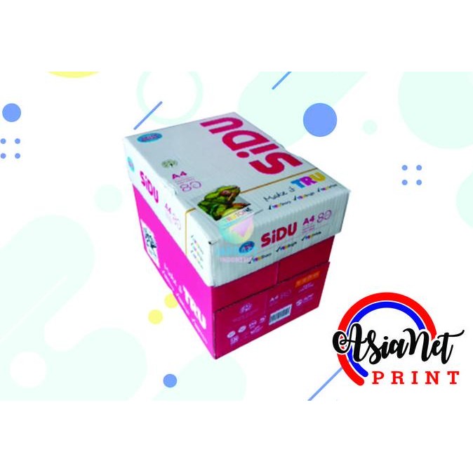 

TERLARIS - Kertas HVS Sidu A4 80 gr 1 Box