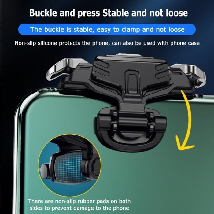 Mobile Trigger Gt02 L1 R1 - Pubg Ff Codm Joystick Gamepad