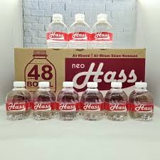 

Neo Hass Mini Air Mineral Botol Kecil 188 ml 1 Dus Isi 48