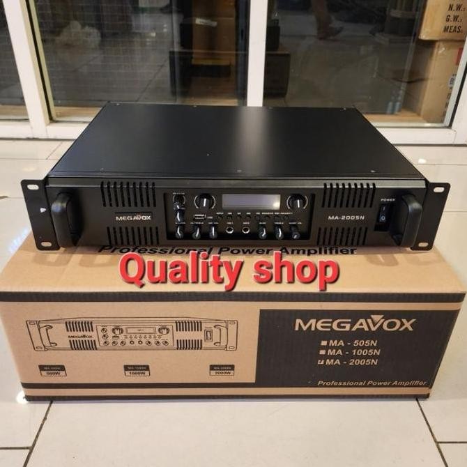 Professional Power Amplifier Megavox MA - 2005N 4000 Watt USB MP3 Bluetooth