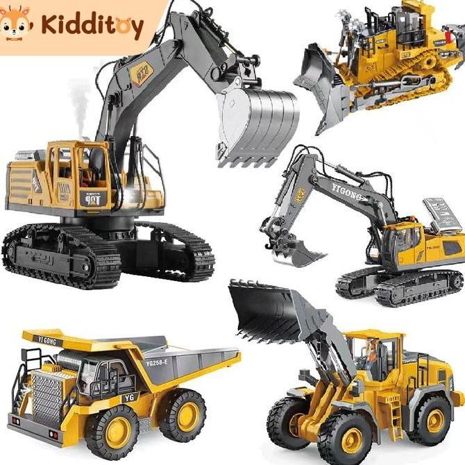 Mainan Excavator Remote Control Besar Mobil Ekskavator Rc Excavator