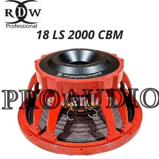 HARGA DISC - Speaker Komponen RDW 18LS2000 CBM 18 LS 2000 CBM 18 LS2000 CBM ORI