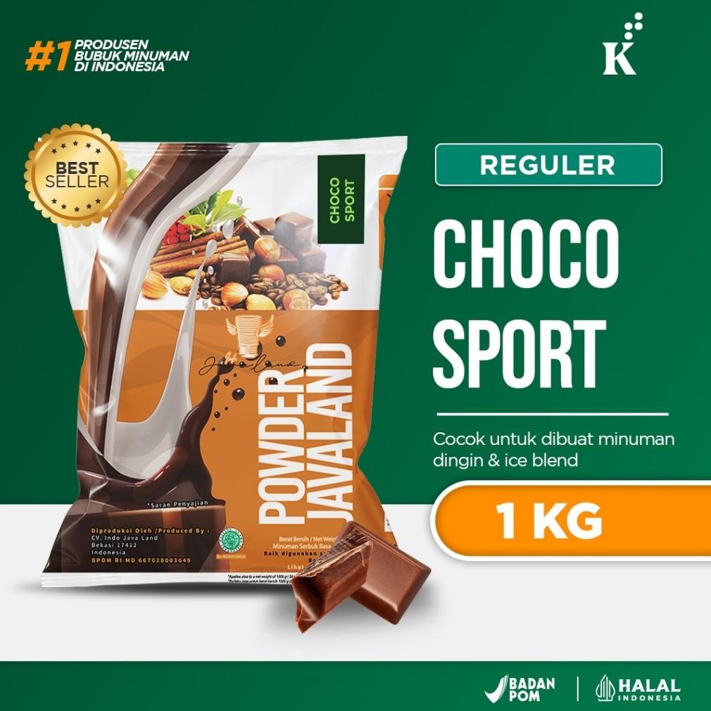 

Bubuk Minuman Bubble Powder Drink Rasa Choco Sport 1kg Javaland Depok Nugi