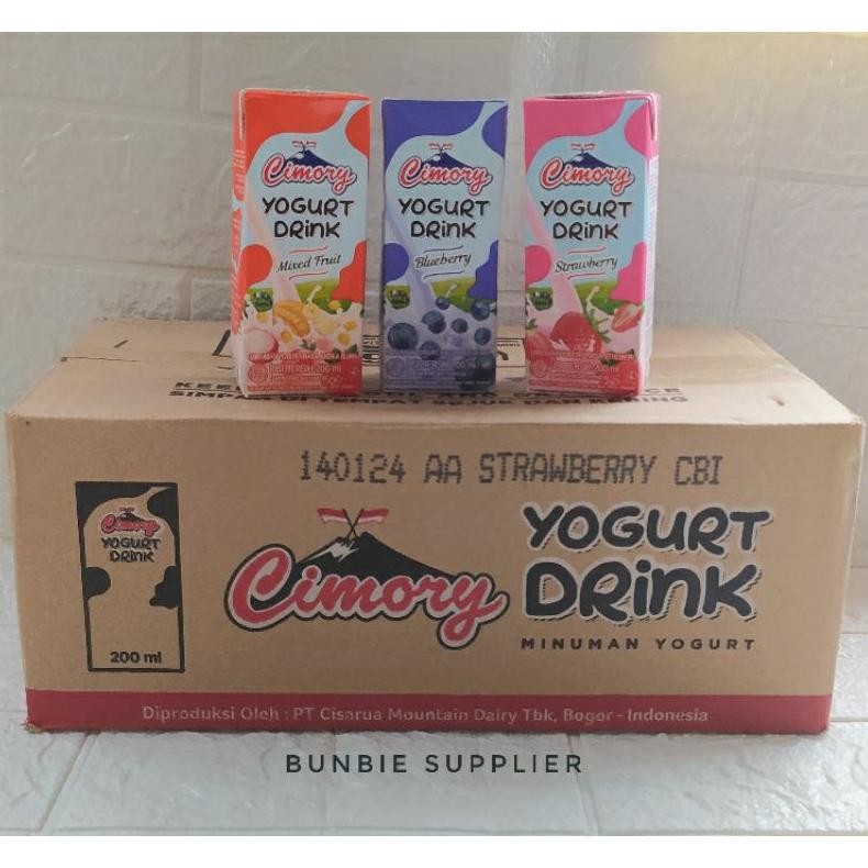 

Cimory Yogurt Drink 200ml UHT Isi 24pcs (KARTON) Nugi