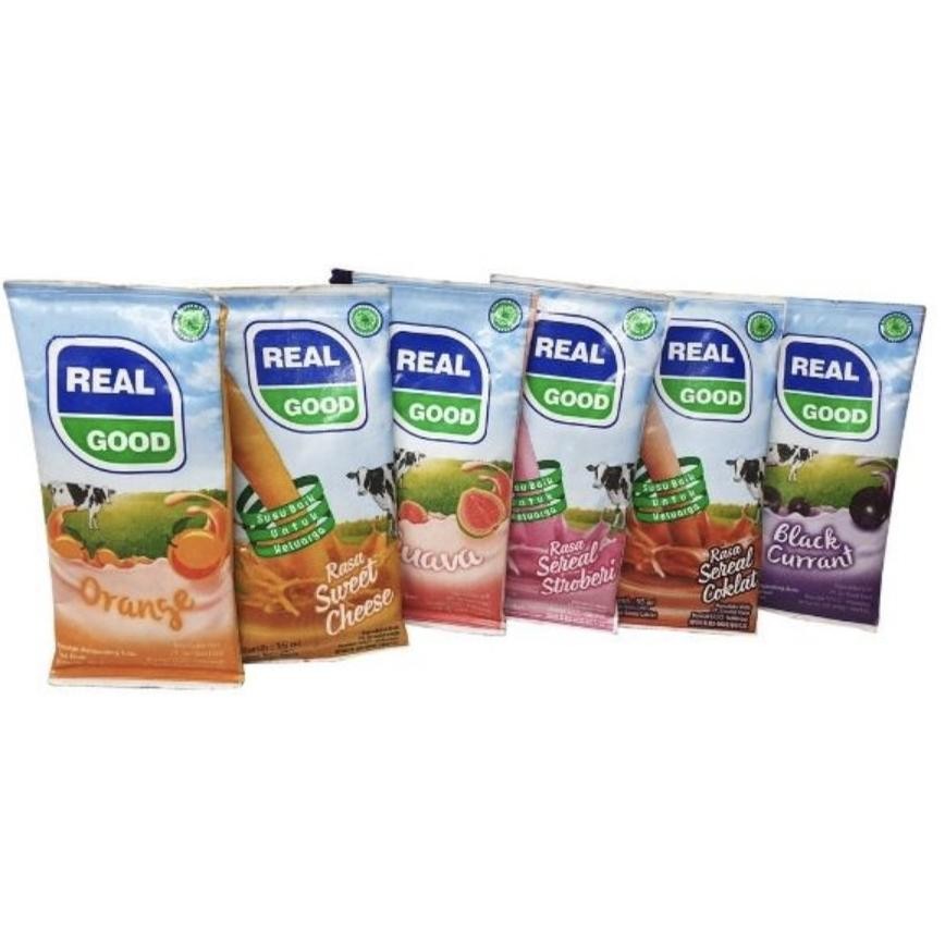 

[GROSIR!!] Susu Real Good 1 Dus Isi 60 Pcs - Grosir Susu Bantal Nikmat Enak Diskon Nugi