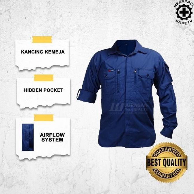 Wearpack Kerja Smart Engineer Series Warna Biru Navy