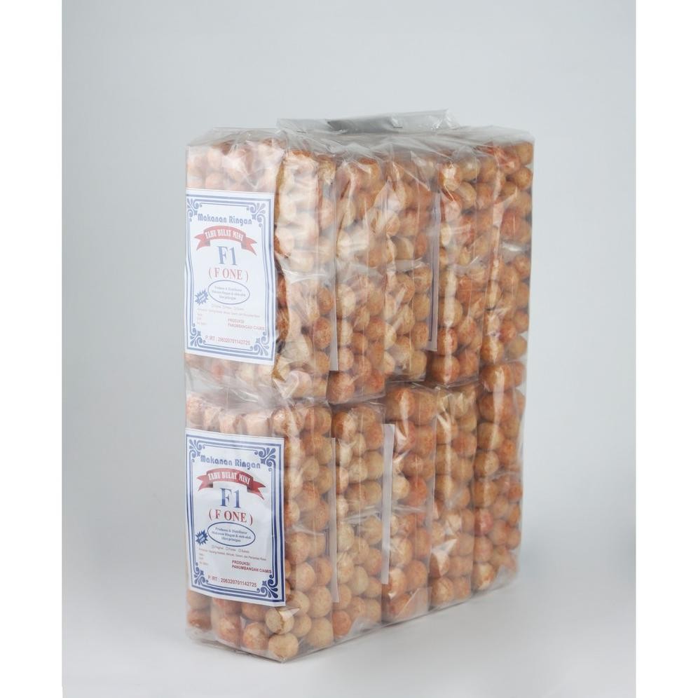 

[PROMO RAMADHAN] Tahu Bulat Kering Mini Balado Kemasan Pasar/Warung 500 Rupiah Nugi