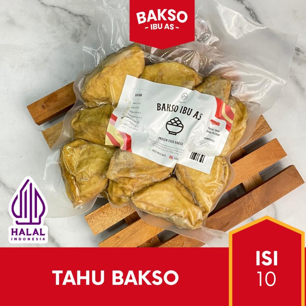 

Tahu Bakso Premium Sapi Ibu As Isi 10 Sehat & Nikmat Frozen Food Nugi