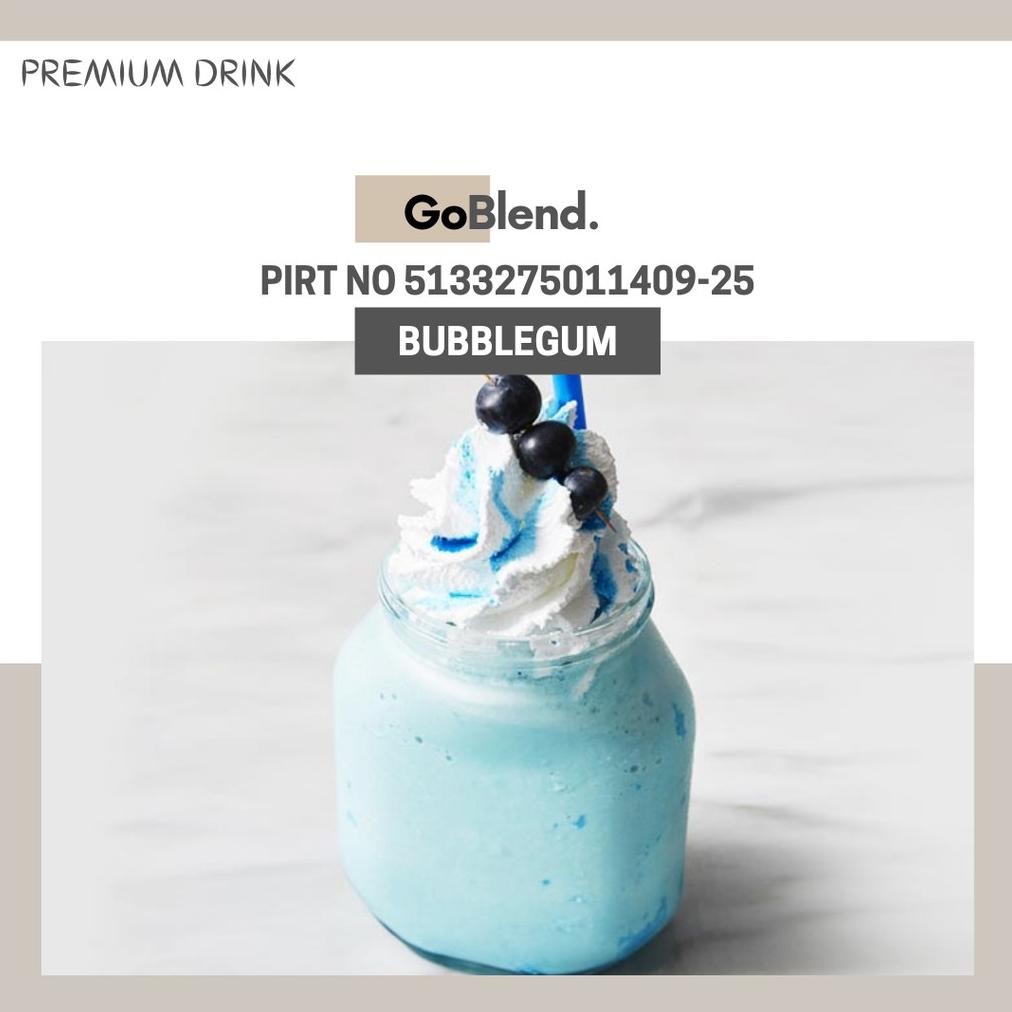

BUBBLEGUM DRINK POWDER 1KG/BUBUK MINUMAN BUBBLEGUM Nugi