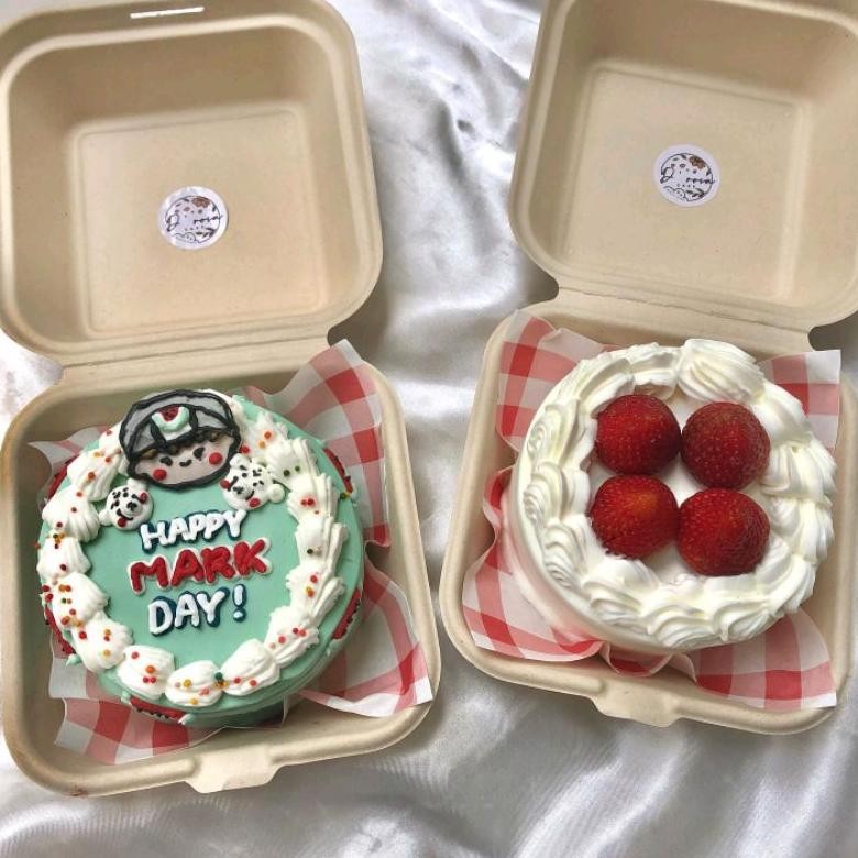 

korean bento cake - korean lunchbox cake bandung Nugi