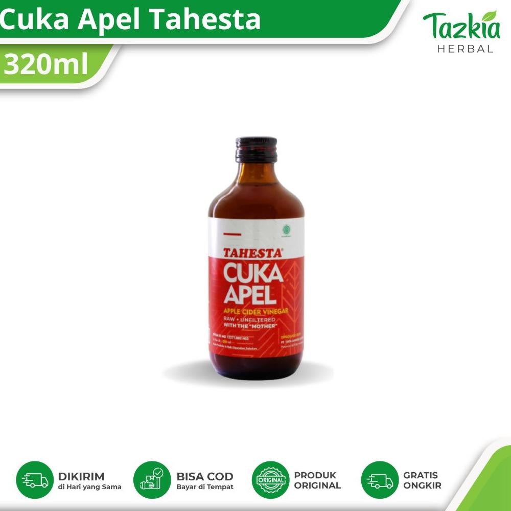 

Cuka Apel Tahesta 320ml Asli 100% Original Nugi