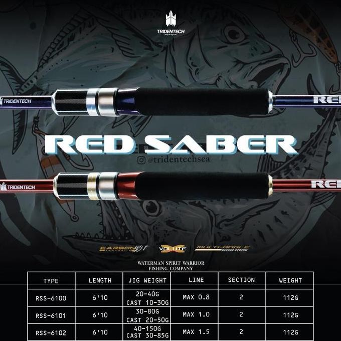 Joran Tridentech Red Saber