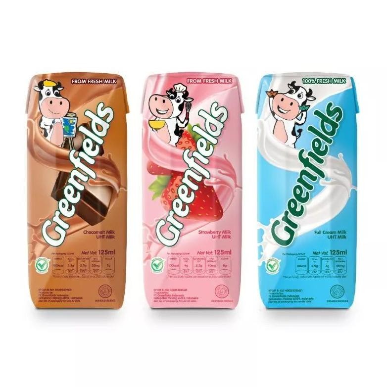 

Susu UHT Greenfields 105ml ISI 20pcs (SETENGAH KARTON) Nugi