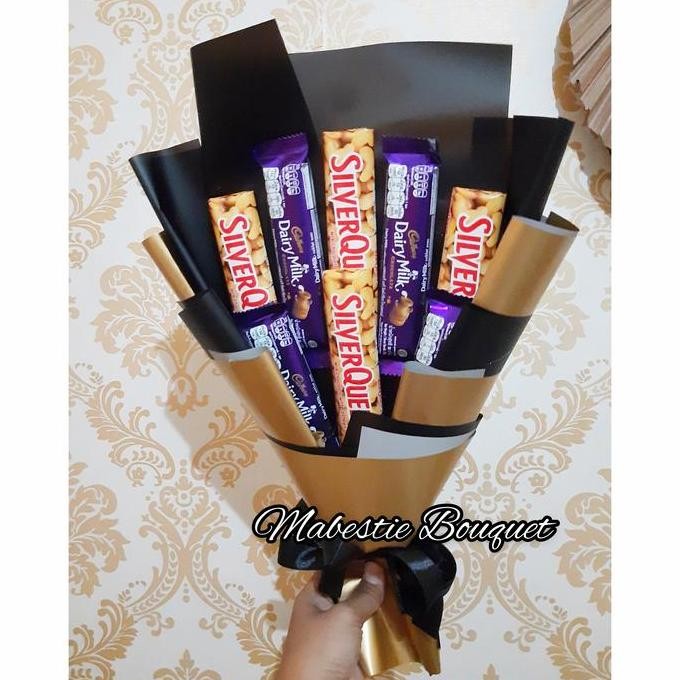 

unggulan shopee bouquet silverqueen dan cadburry