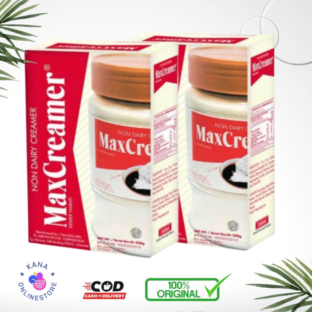 

creamer max creamer non dairy kemasan 500gr refill Nugi