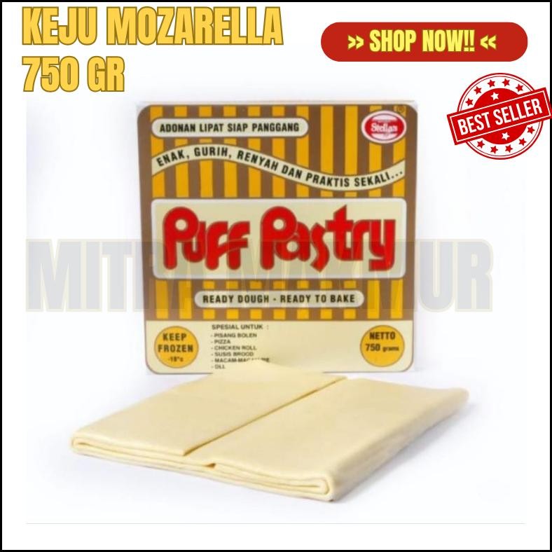 

puff pastry/stella puffy pastry/750gr/puffy pastry stella's Nugi
