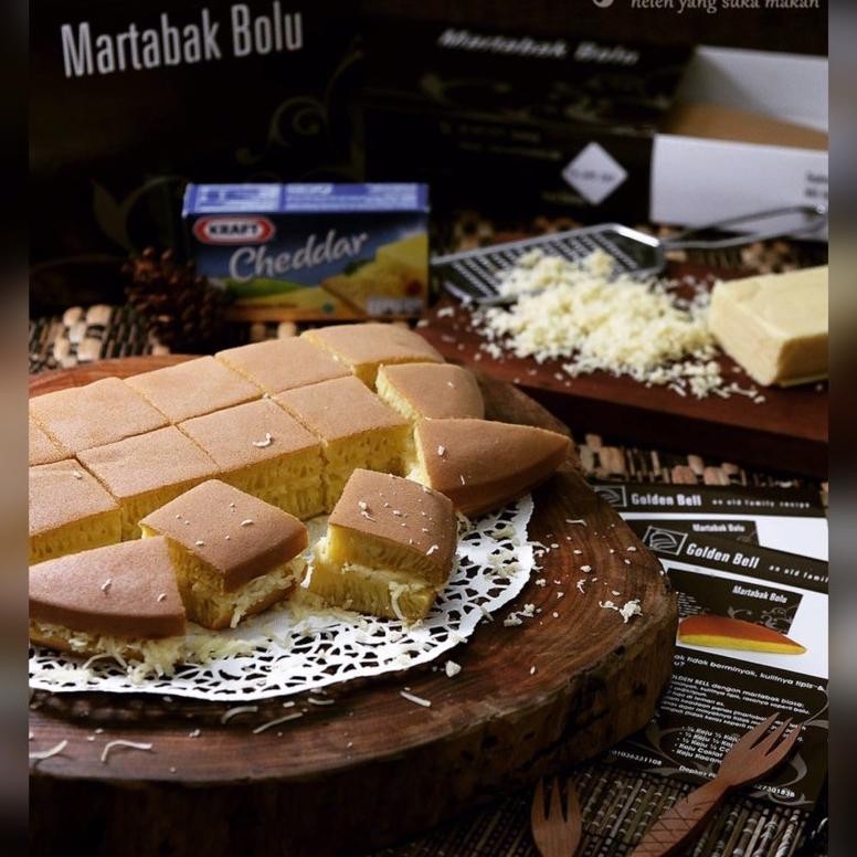 

Martabak Bolu Golden Bell via jne yes same day instant Nugi