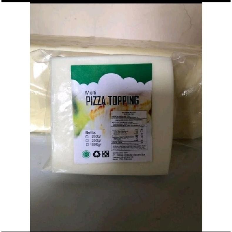 

Keju Mozarella 1kg Melti Pizza Topping Nugi