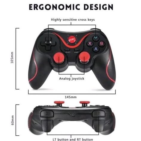 Gamepad Stick Bluetooth X3 gamepad laptop pc komputer cpu Android joystik setick game bluetooth Stic