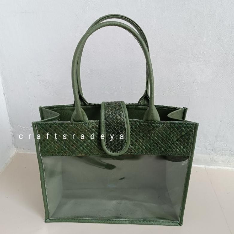 

Tas Hampers Mika Tutup lidah Warna / Tas Kado premium Nugi