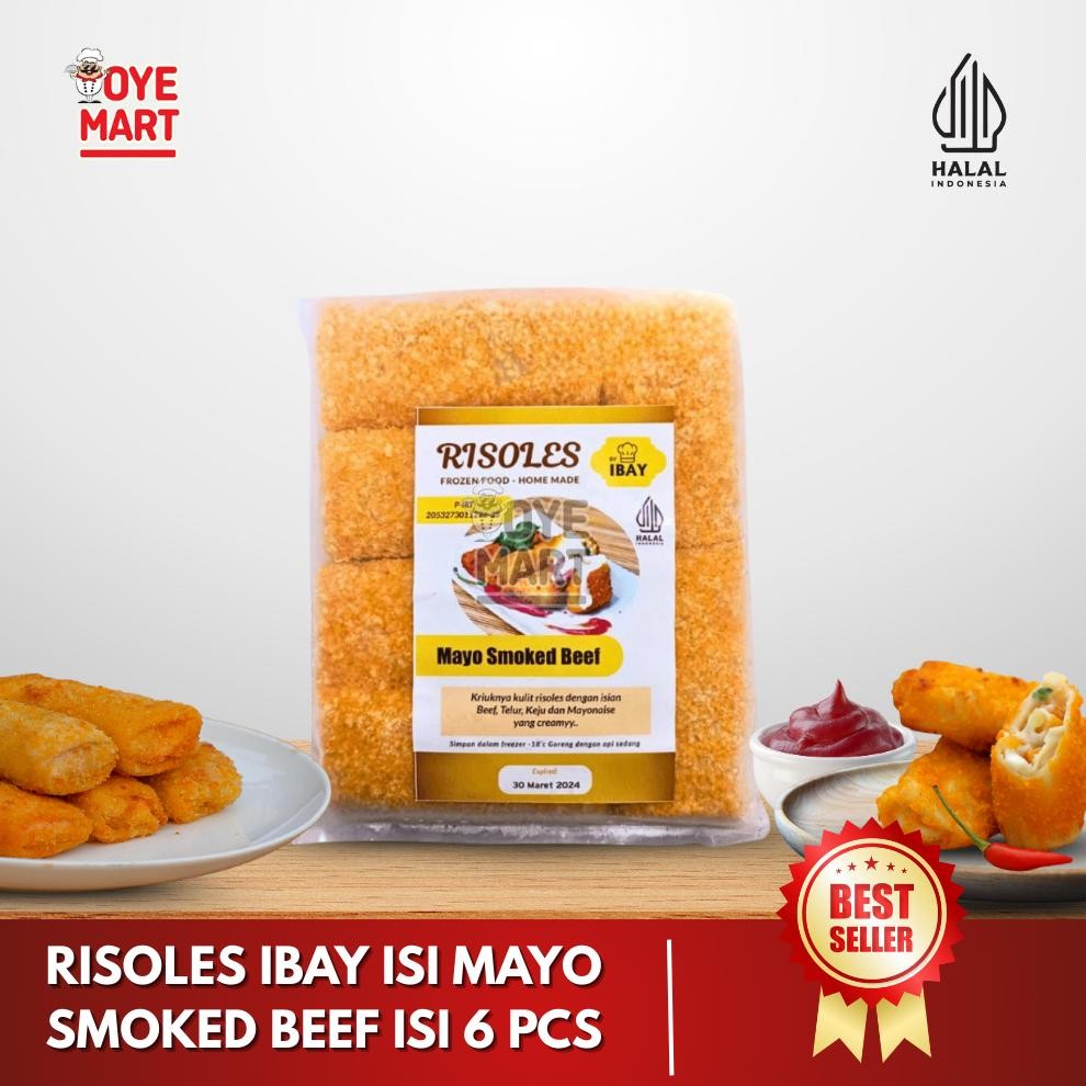 

RISOLES IBAY ISI MAYO SMOKED BEEF ISI 6 Nugi