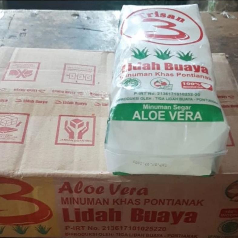 

Minuman Lidah Buaya Merk Trisan Rasa Lychee/Aloe Vera 1Pack isi 5pcs Nugi