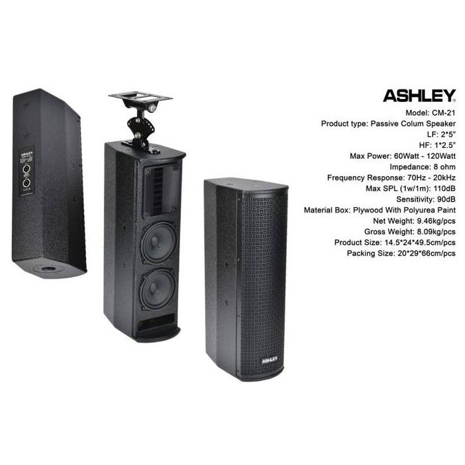 SPEAKER PASIF COLUM ASHLEY CM21 CM 21 ORIGINAL