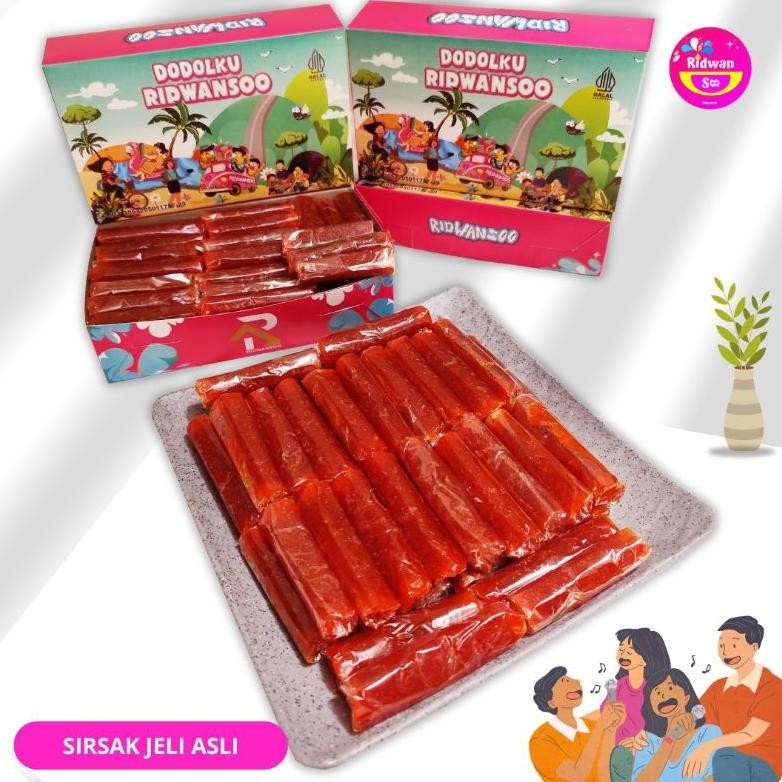 

Dodol Garut Rasa Sirsak Jelly Prrmium 1 kg Nugi