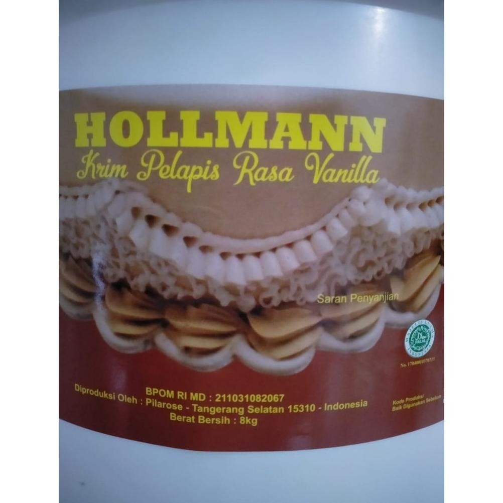

Hollmann Butter Cream Siap Pakai 500gram Nugi