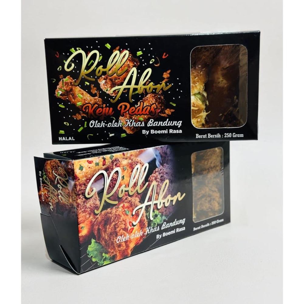 

Paket Roti Gulung Abon Original Boemi Rasa isi 10 pcs + Roti Gulung Abon Keju Pedas isi 5 pcs Nugi