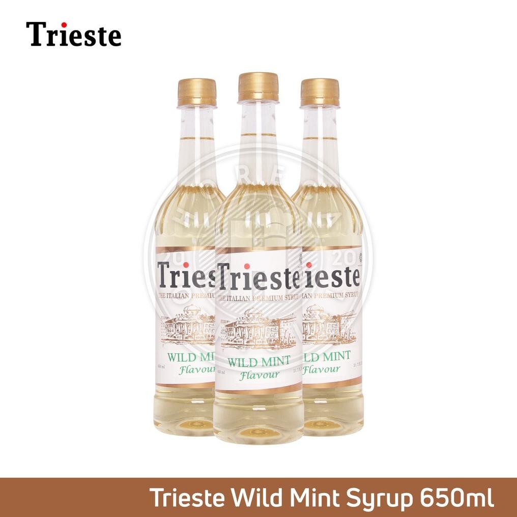 

TRIESTE SPARKLING VARIANT SYRUP 650ML / SIRUP TRIESTE RASA SEGAR 650 ML Nugi