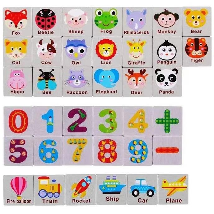 Mainan Edukasi Anak Puzzle Kognitif / Logic Game Board