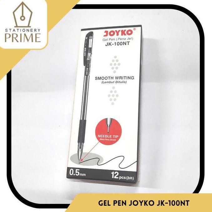 

Gel Pen Pulpen Joyko Jk-100 Nt 0,5Mm ( Isi 12 Pcs )