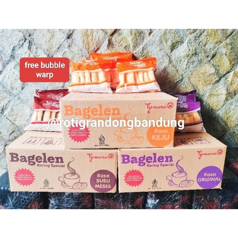 

KUE BAGELEN TJEMARA 3 RASA ORI, MESES, KEJU per dus Nugi